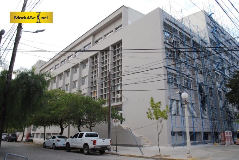 Fachadas del Palacio de Tribunales — Construcción, foto 2