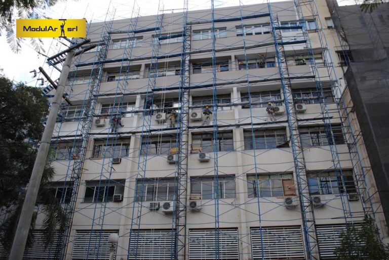 Fachadas del Palacio de Tribunales — Construcción, foto 5