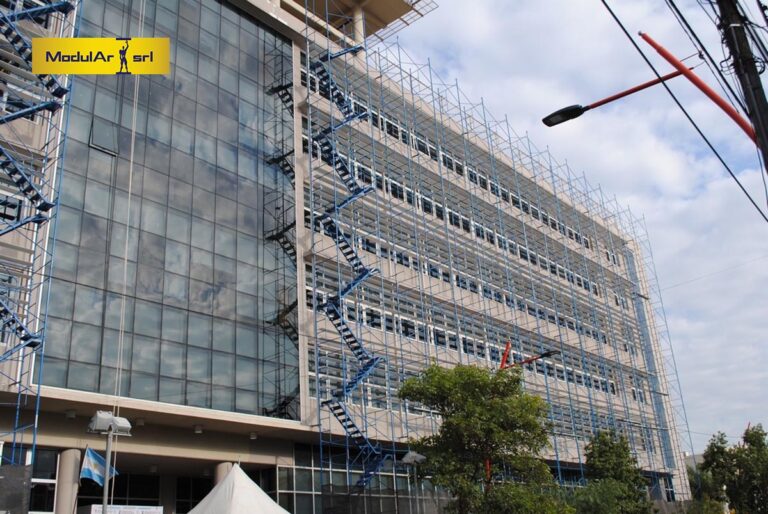 Fachadas del Palacio de Tribunales — Construcción, foto 9