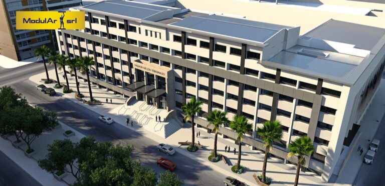 Fachadas del Palacio de Tribunales — Proyecto, foto 1
