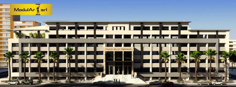 Fachadas del Palacio de Tribunales — Proyecto, foto 3