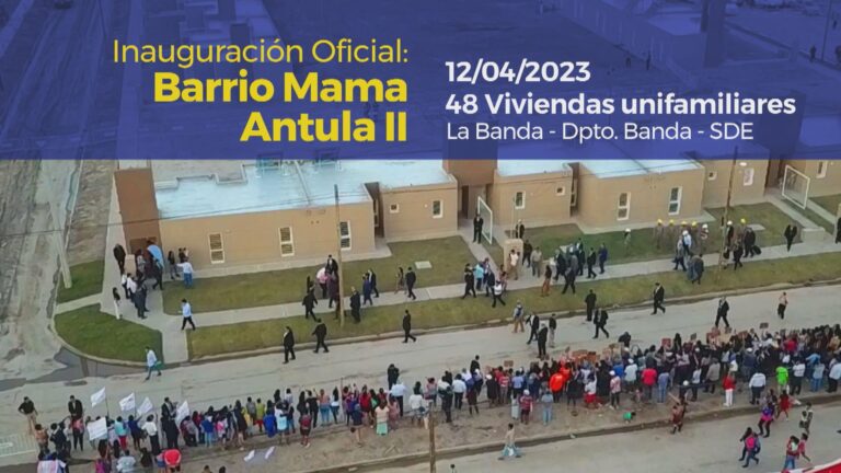 Viviendas en Barrio Mama Antula II