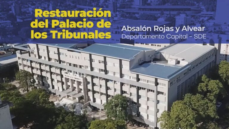 Fachadas del Palacio de Tribunales